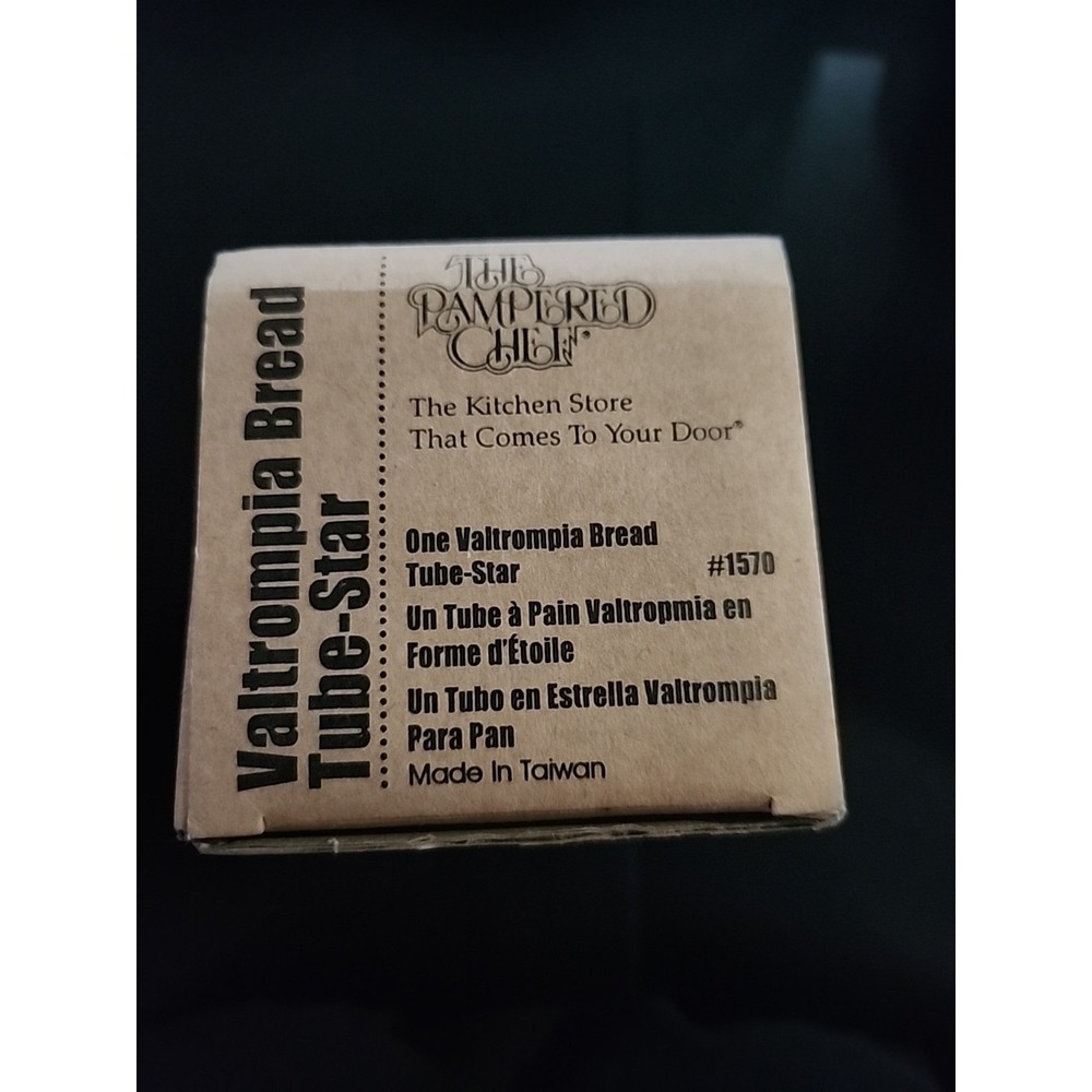 The Pampered Chef Valrompia Bread Tube Star Baking Pan‎ #1570